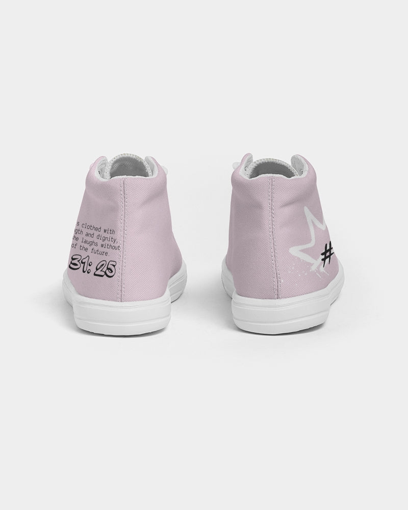 "Proverbs 31 Girl" High-Top Canvas Shoes