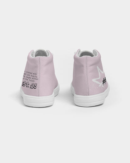 "Proverbs 31 Girl" High-Top Canvas Shoes