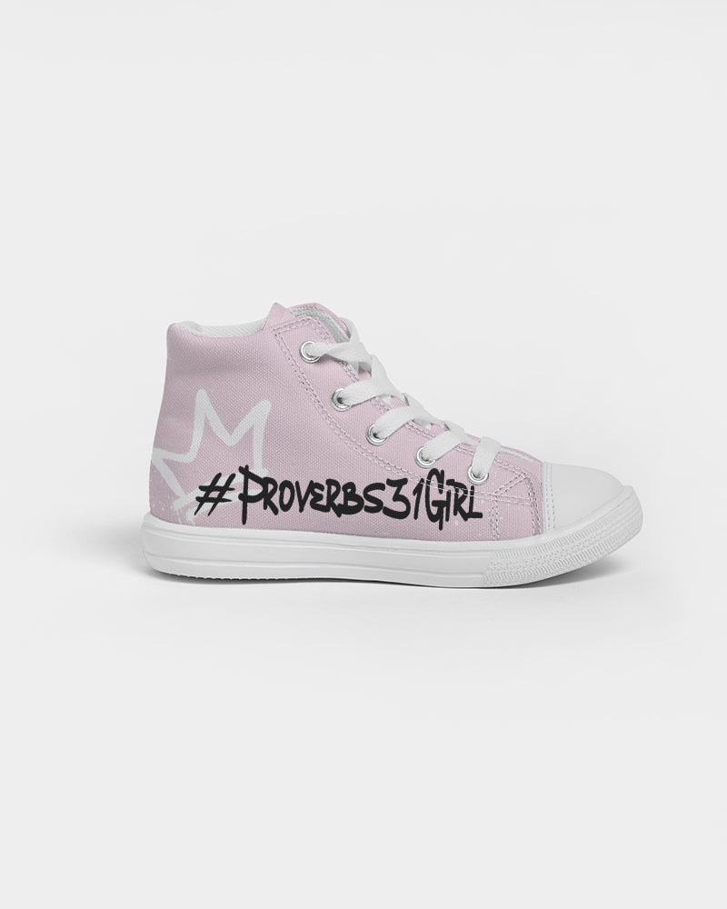 "Proverbs 31 Girl" High-Top Canvas Shoes